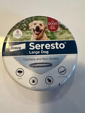 SERESTO 8 MONTH FLEA AND TICK COLLAR LARGE DOG